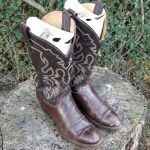 LARAMIE COWBOY BOOTS Men's 9.5'D